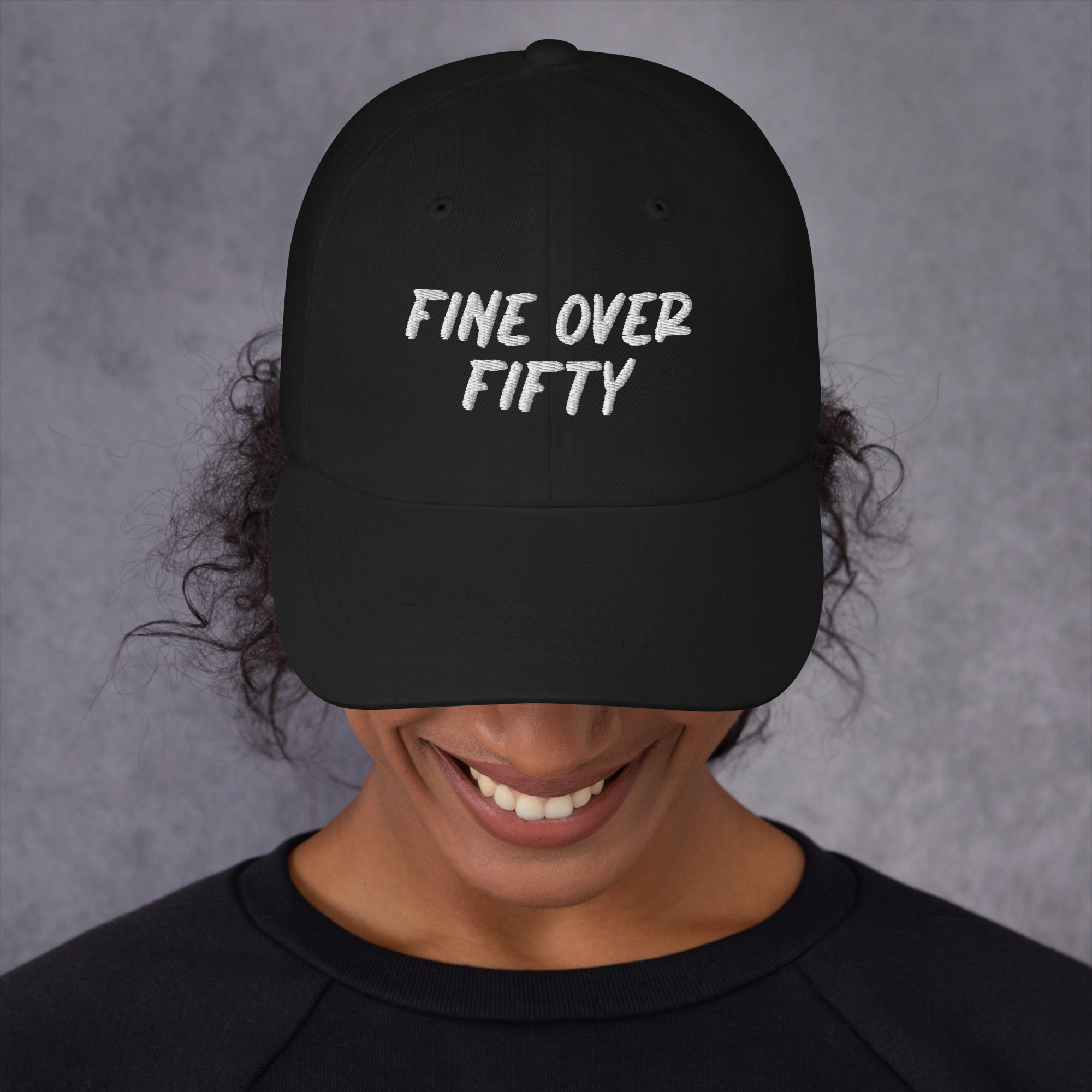 FINE OVER FIFTY - Dad Hat - Image 21