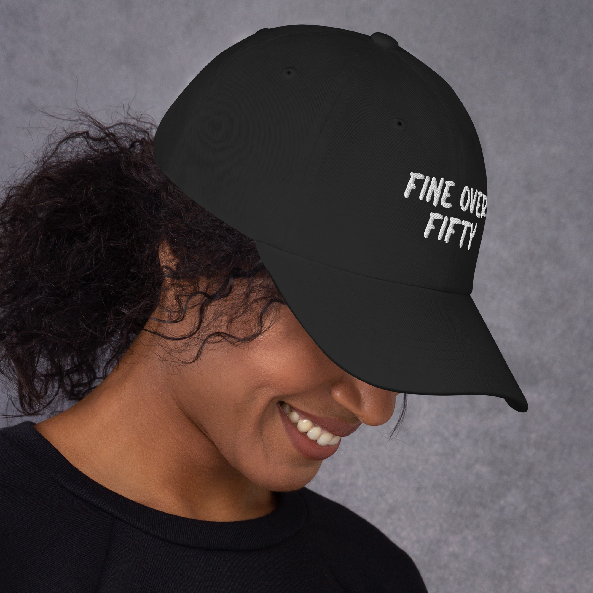 FINE OVER FIFTY - Dad Hat - Image 13