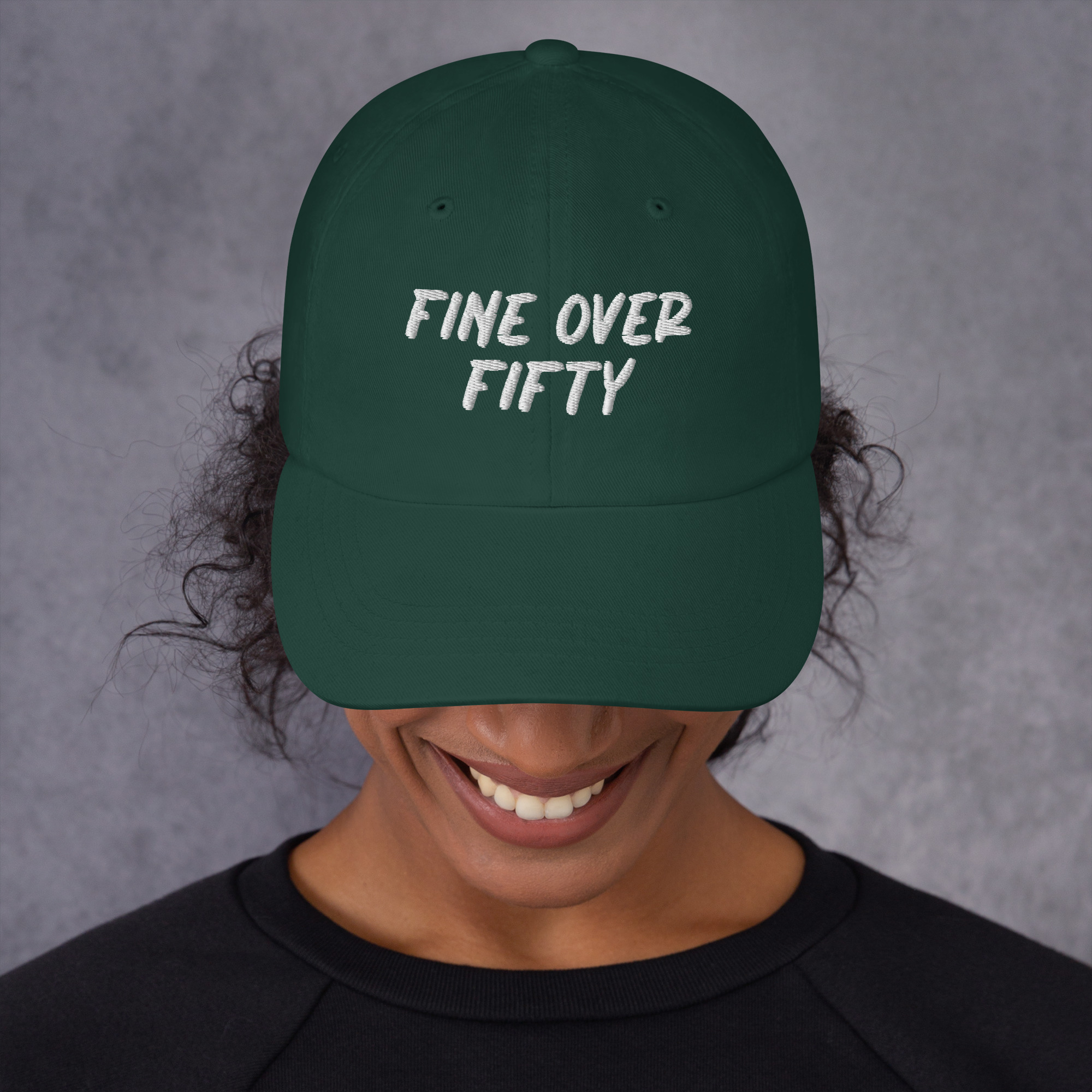 FINE OVER FIFTY - Dad Hat - Image 32