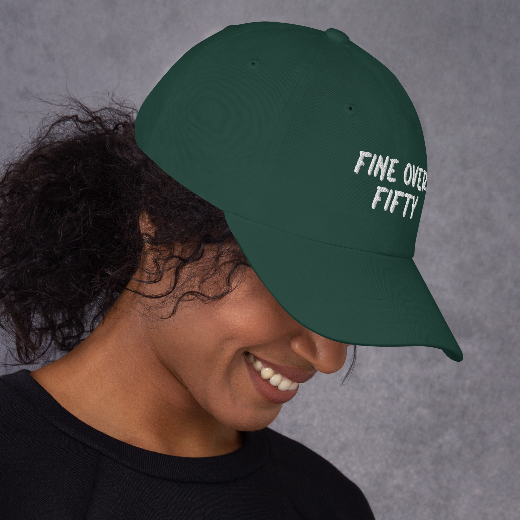 FINE OVER FIFTY - Dad Hat - Image 17