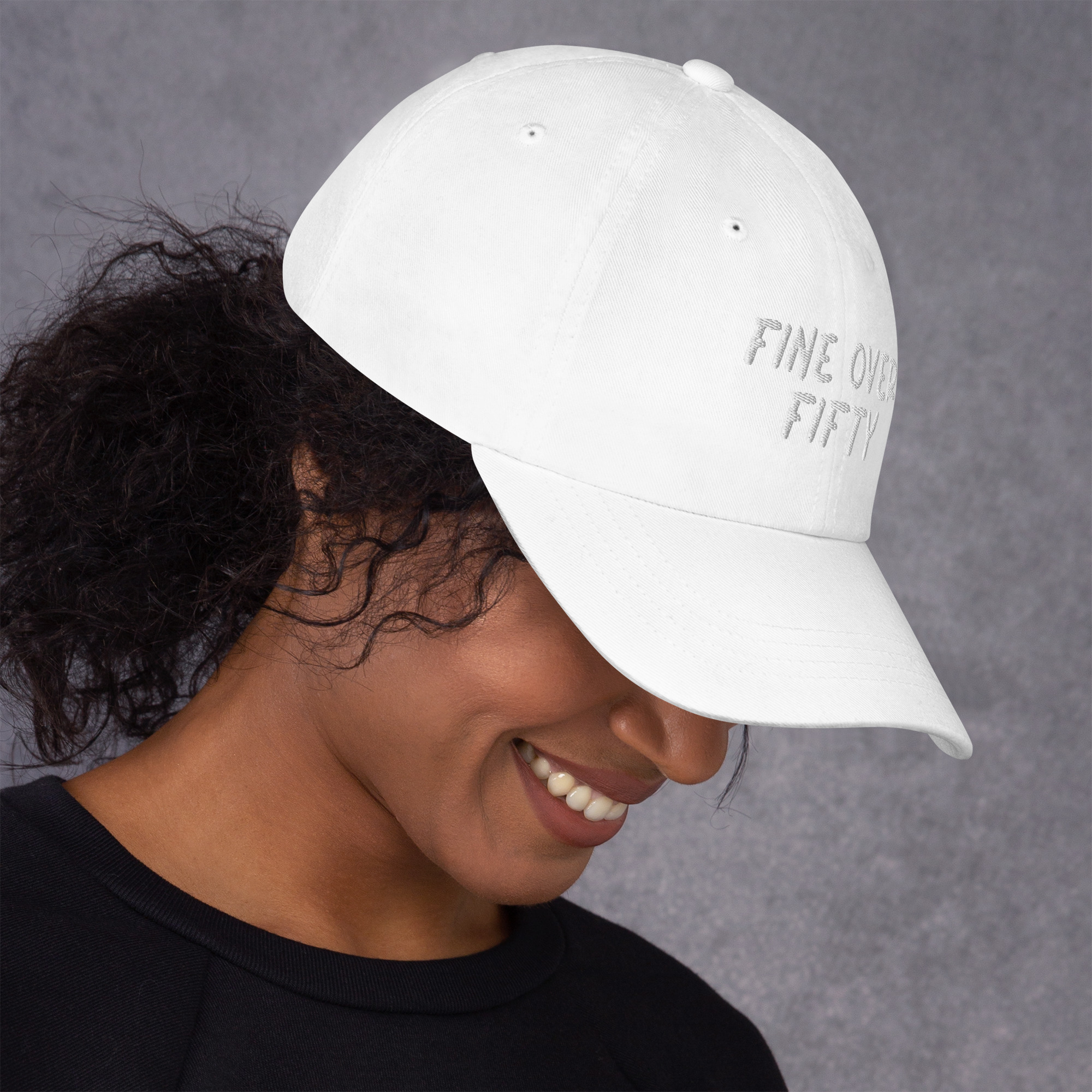 FINE OVER FIFTY - Dad Hat - Image 9