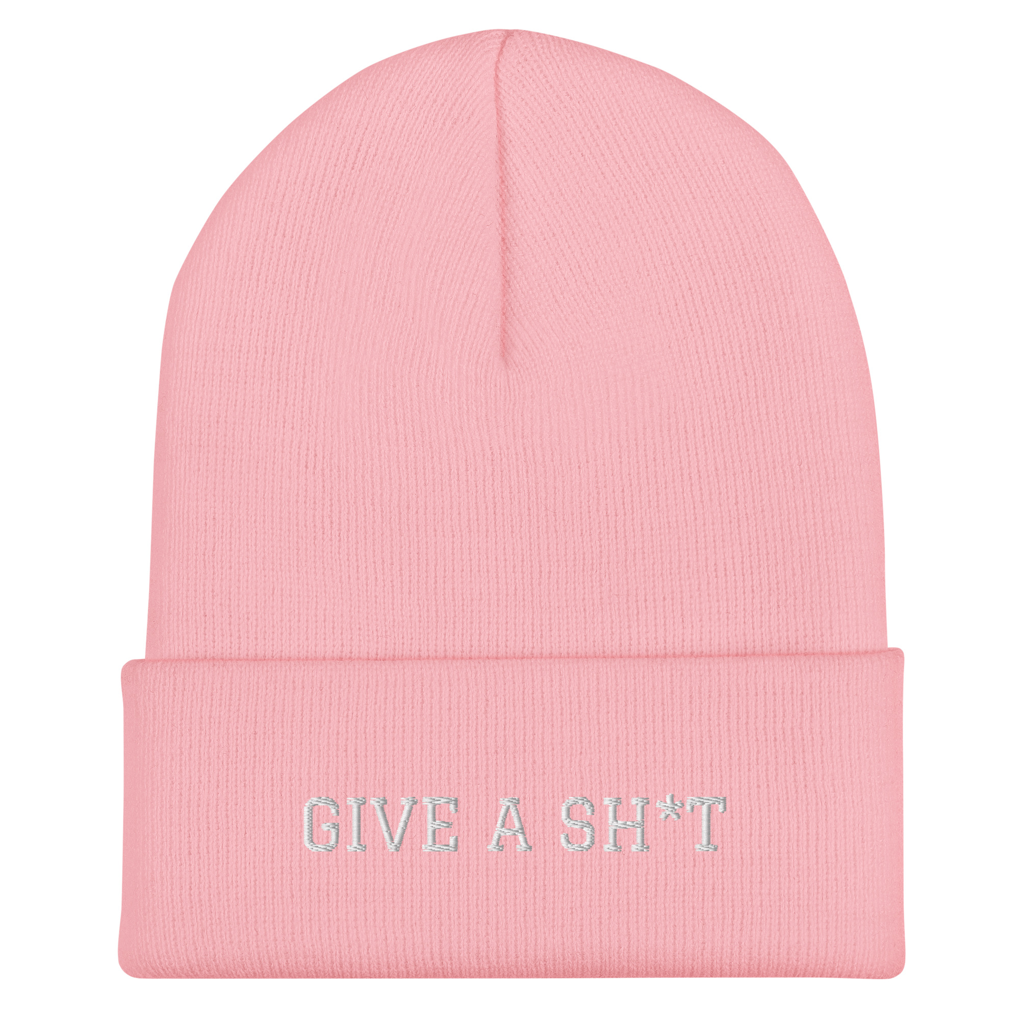 GIVE A SH*T - Cuffed Beanie - Image 11